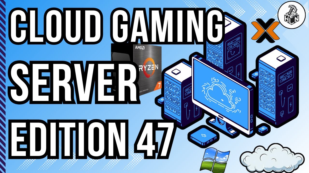 Home Cloud Gaming Server Edition #47 (Ryzen 7 5700X & MSI RTX 3050)