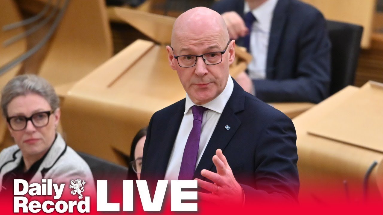 LIVE: First Minister's Questions with John Swinney