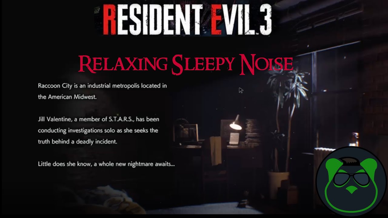 Resident Evil 3 Remake - Jill Apartment Sleepy relaxing ambience