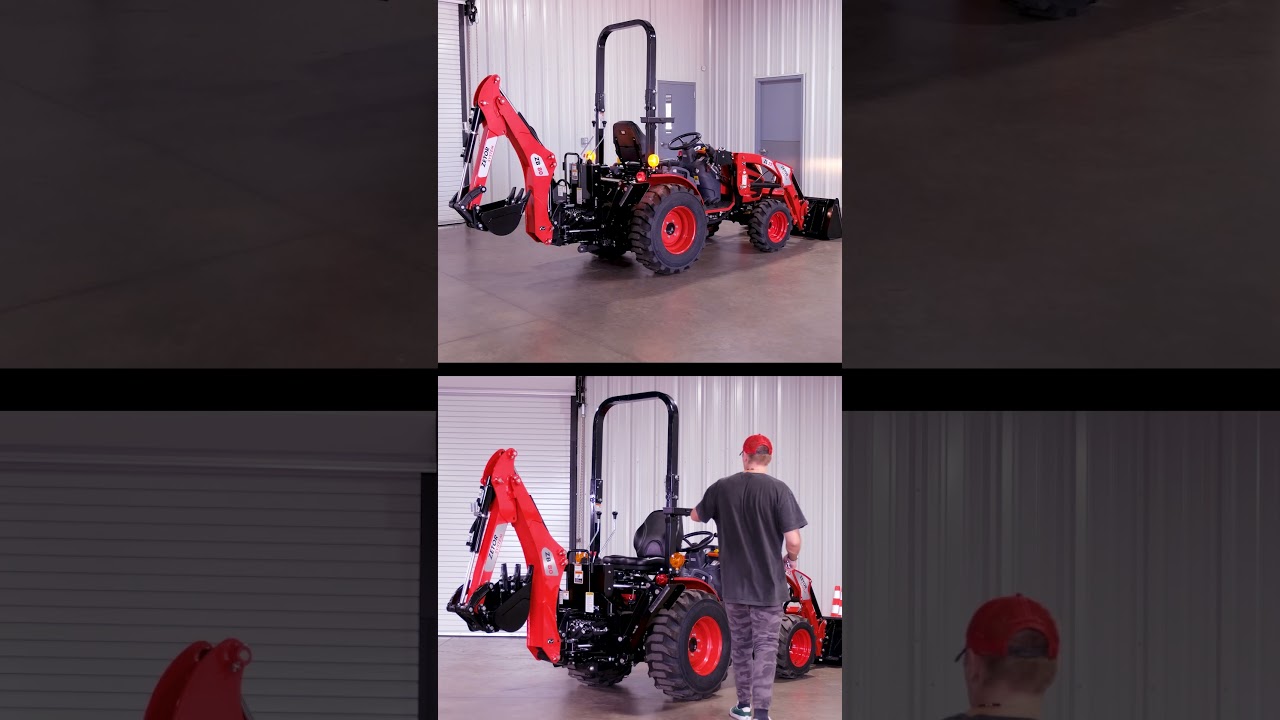 Самый доступный компактный трактор + экскаватор | Zetor M25HT #трактор #обзор #дизель #обзорыкосилки