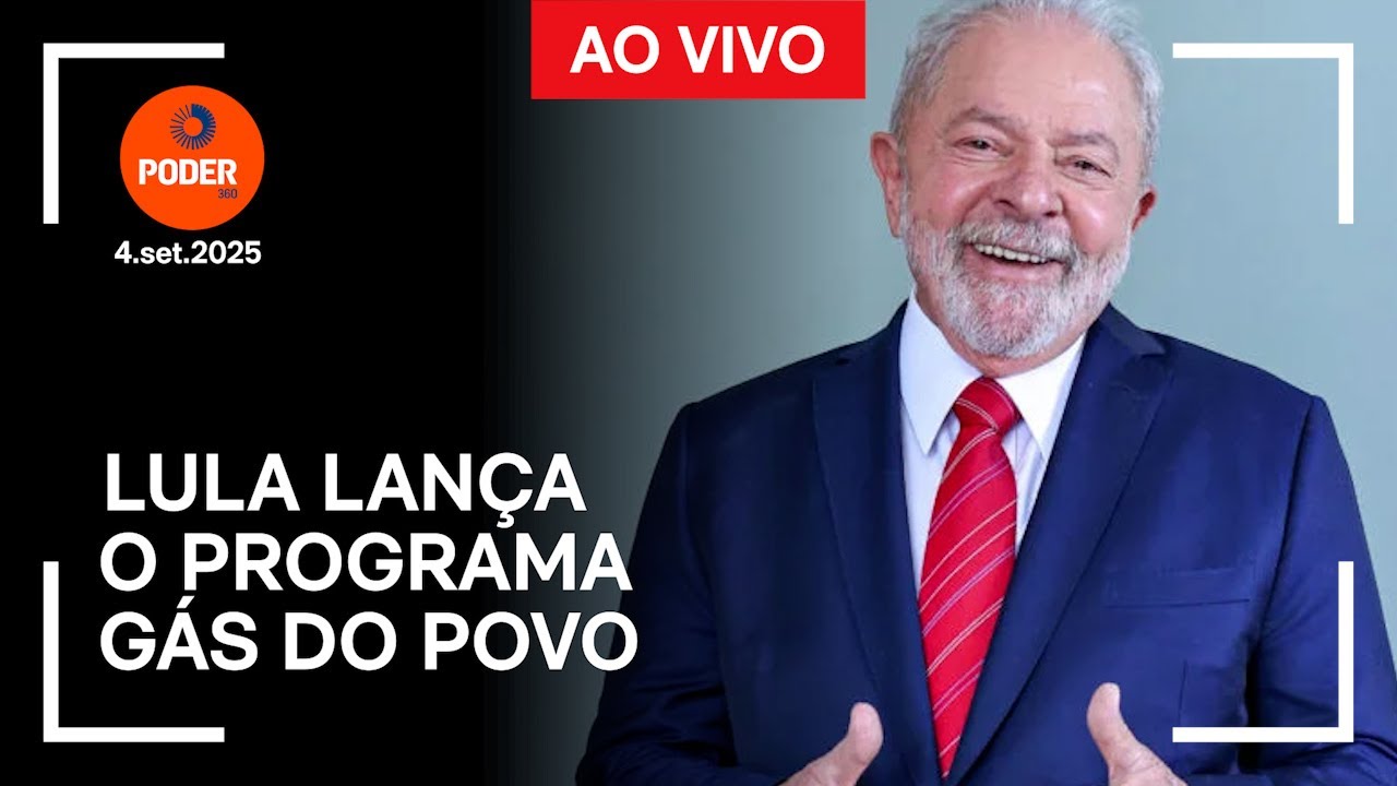 Ao vivo: Lula lança o programa Gás do Povo