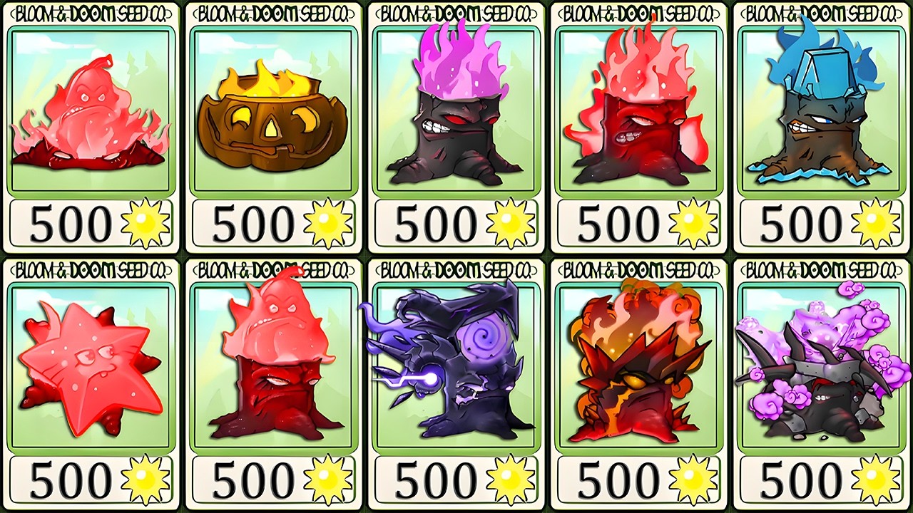 PVZ Fusion 3.4 Challenge - All Torchwood Plants Fusion Showcase!