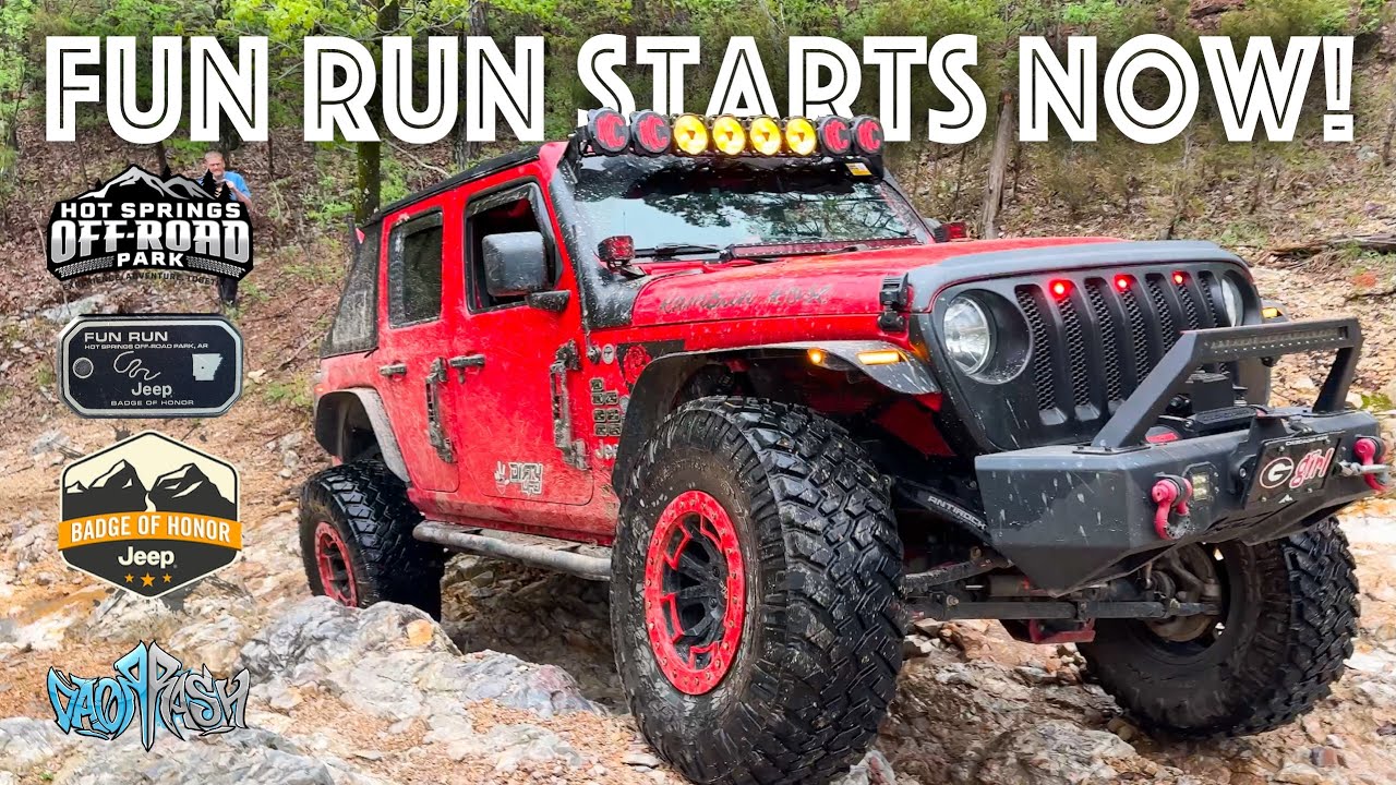 Fun Run Mayhem: Arkansas's Jeep’s Badge of Honor Trails Are No Joke!