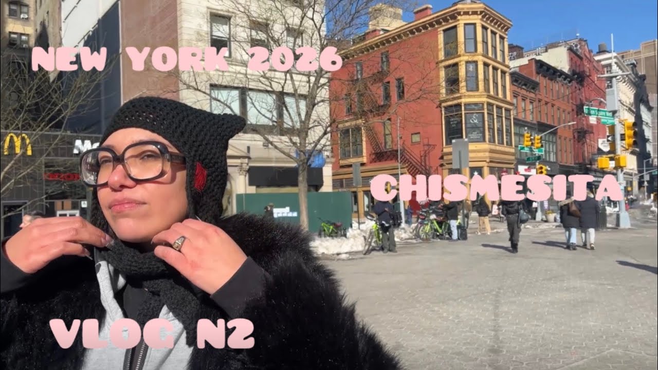 CHISMESITA VLOG N2 *FIRST DAY IN NYC*