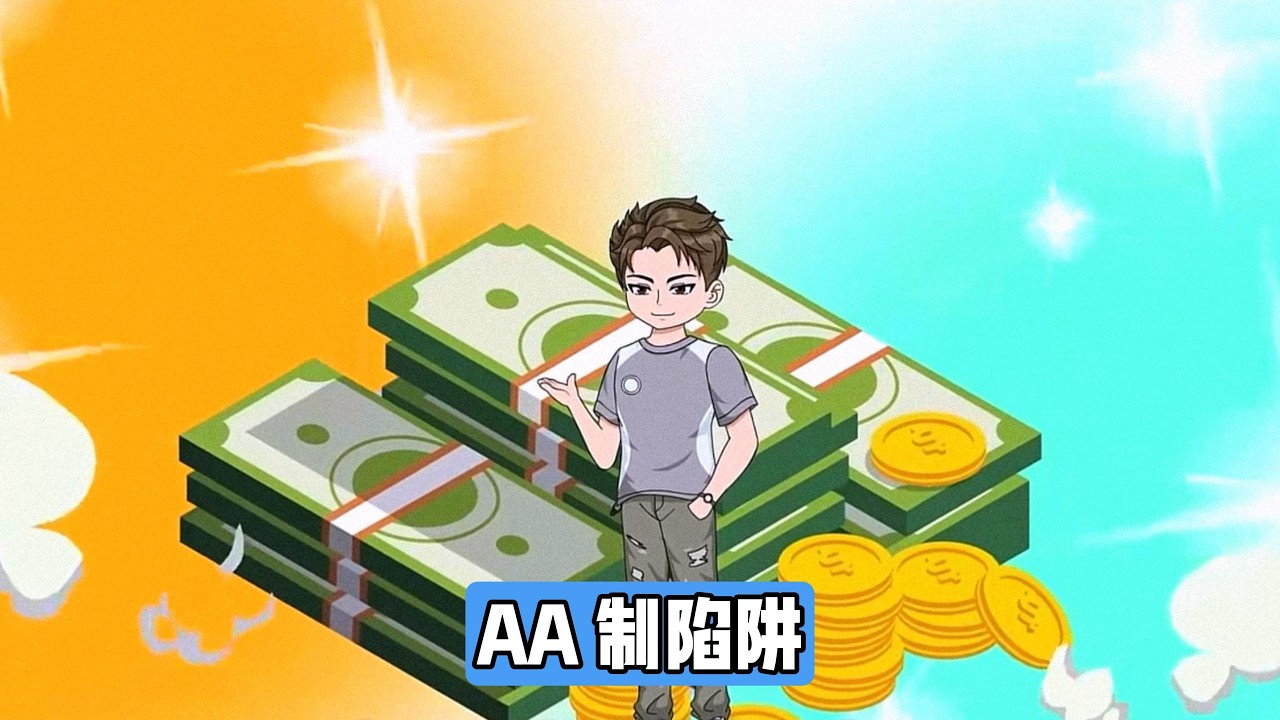 唐三因生活费高于萧凡（每月 2000 元对 1000 元），认为萧凡会占小便宜，主动要求绑定 aa 制系统，萧凡被迫同意。系统要求两人各交 500 元作为基金，每月结算；通过抽签分配打扫卫生任务#动画