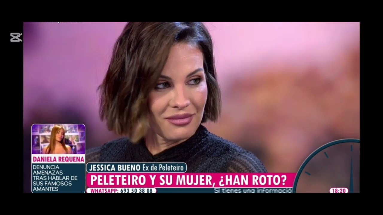 JESSICA BUENO SE PRONUNCIA SOBRE LA PRESUNTA  CRISIS DE SU EX JOTA PELETEIRO : 