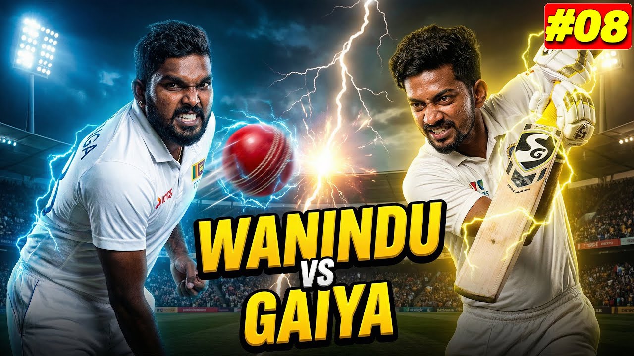WANINDU vs GAIYA 😱 + First Class Debue | Cricket 26 Career Mode EP08