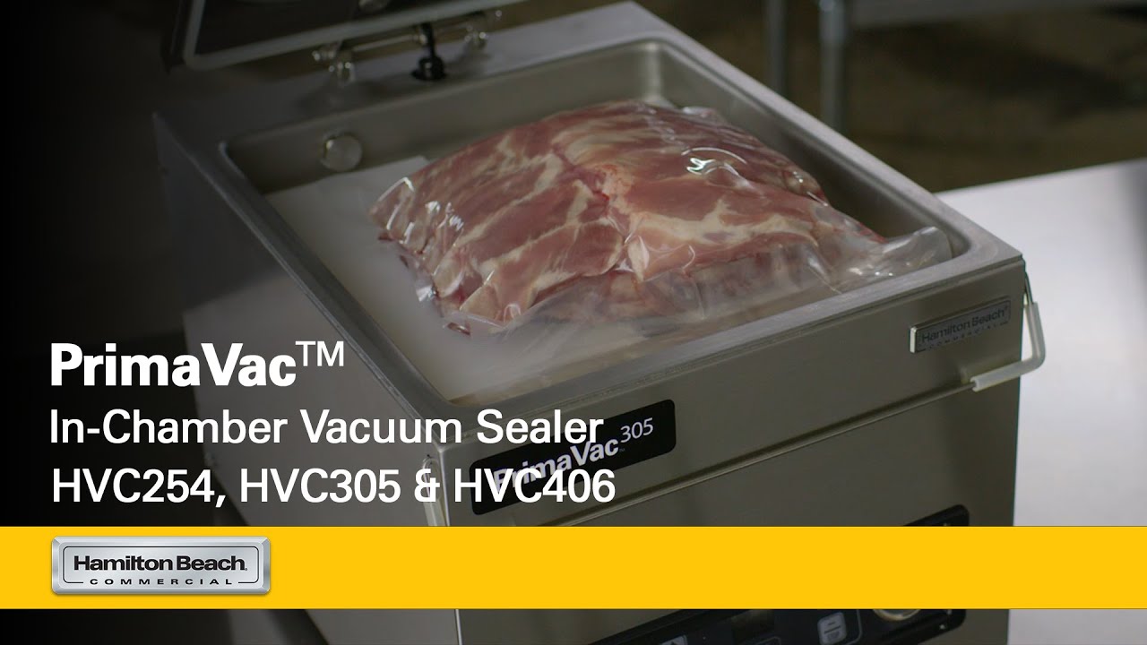 PrimaVac™ In-Chamber Vacuum Sealer | Hamilton Beach Commercial® | HVC254, HVC305 & HVC406 Series