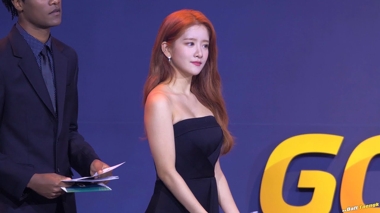 191209 엑시 EXY 우주소녀 WJSN 시상 4K 60P 직캠 @골든글러브 시상식 by DaftTaengk