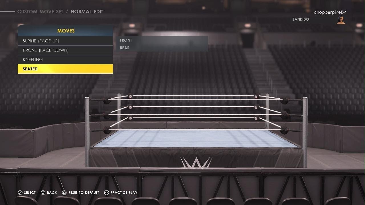 WWE 2K22 Movesets: Bandido