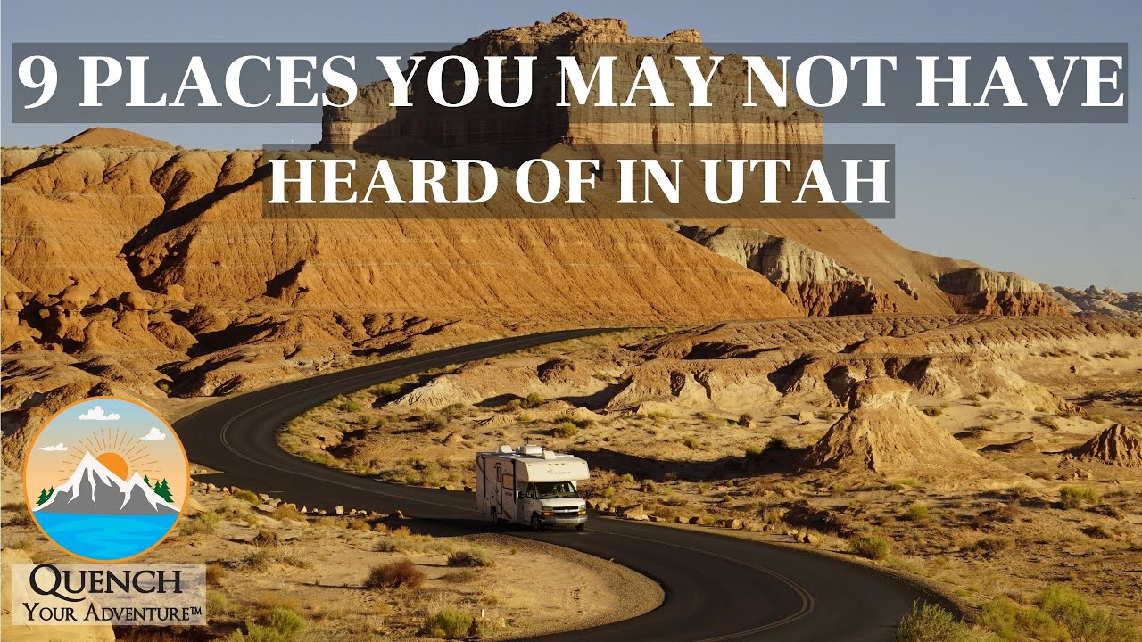 9 Places You May NOT Have Heard Of In Utah, USA | Travel Guide & Drone Footage