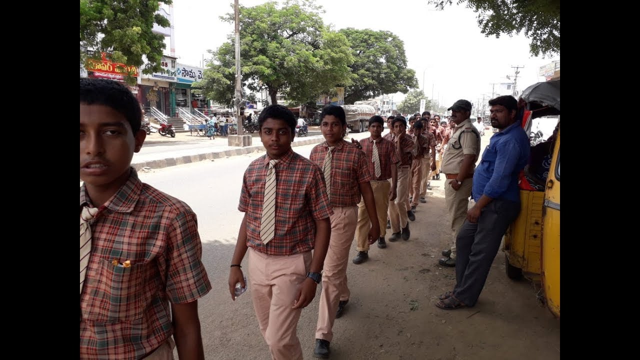 khammam tv : కల్లూరులో ‘ఆశ’ ప్రదర్శన students rally in kalluru