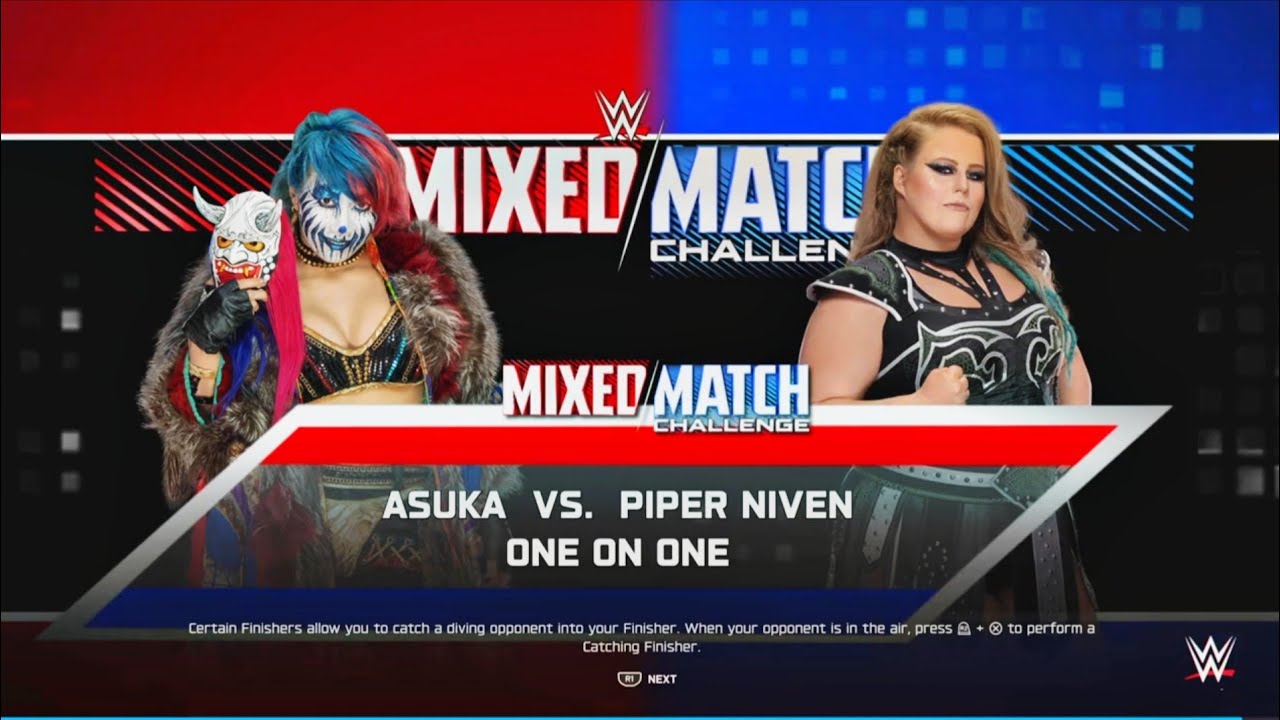 Asuka Vs Piper Niven WWE One on One Match 2026 | WWE2k25