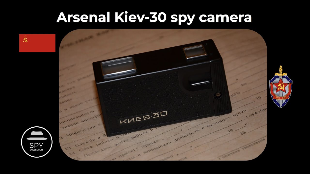 KGB Arsenal Kiev-30 miniature spy camera