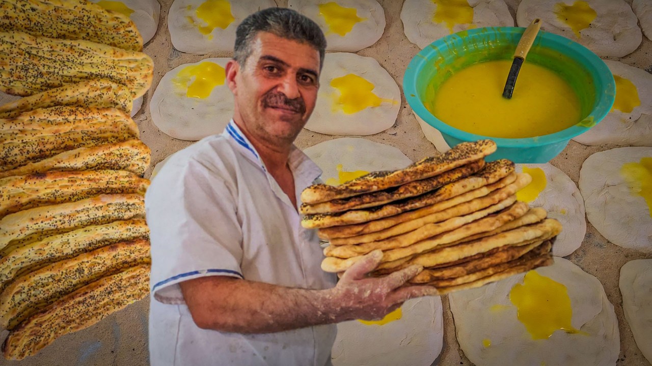 “This Barbari Bread Near Naqsh-e Jahan Is on Another Level 🍞🔥 You Have to See This!”