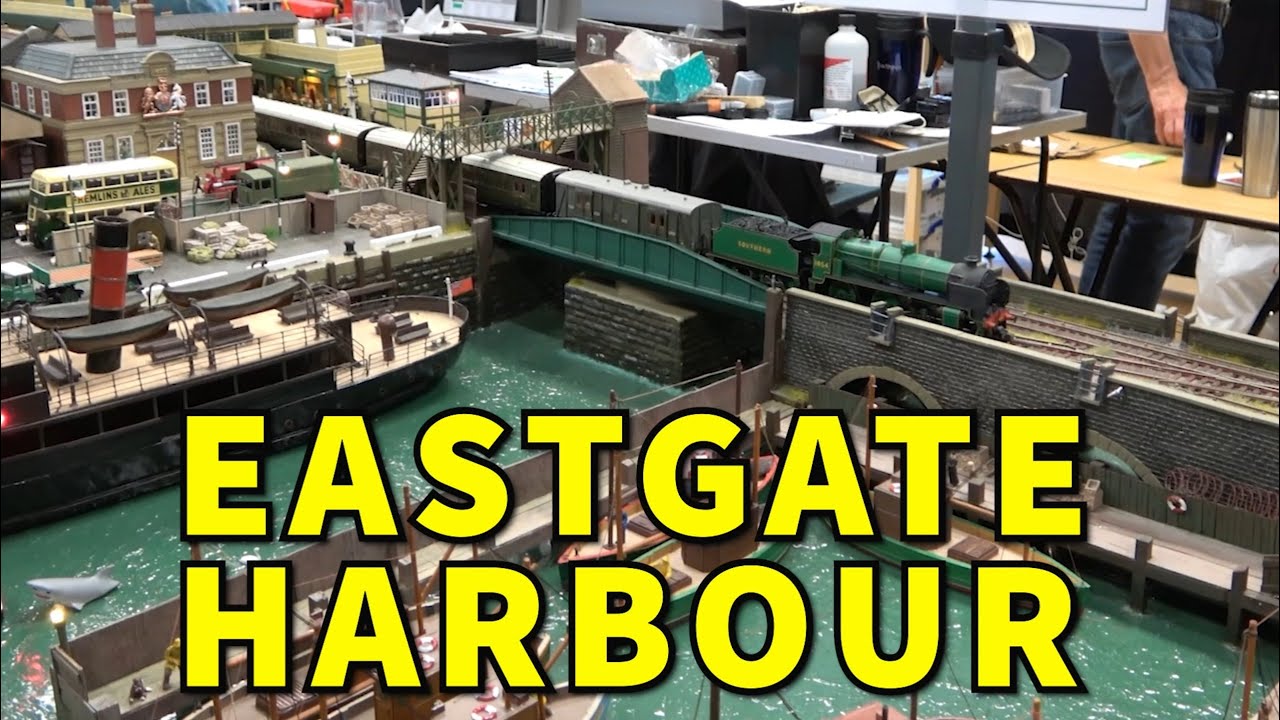 'Eastgate Harbour' 00 Gauge Model railway