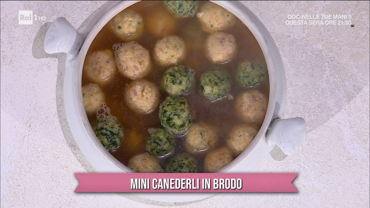 Mini canederli in brodo - È sempre mezzogiorno - 11/01/2024