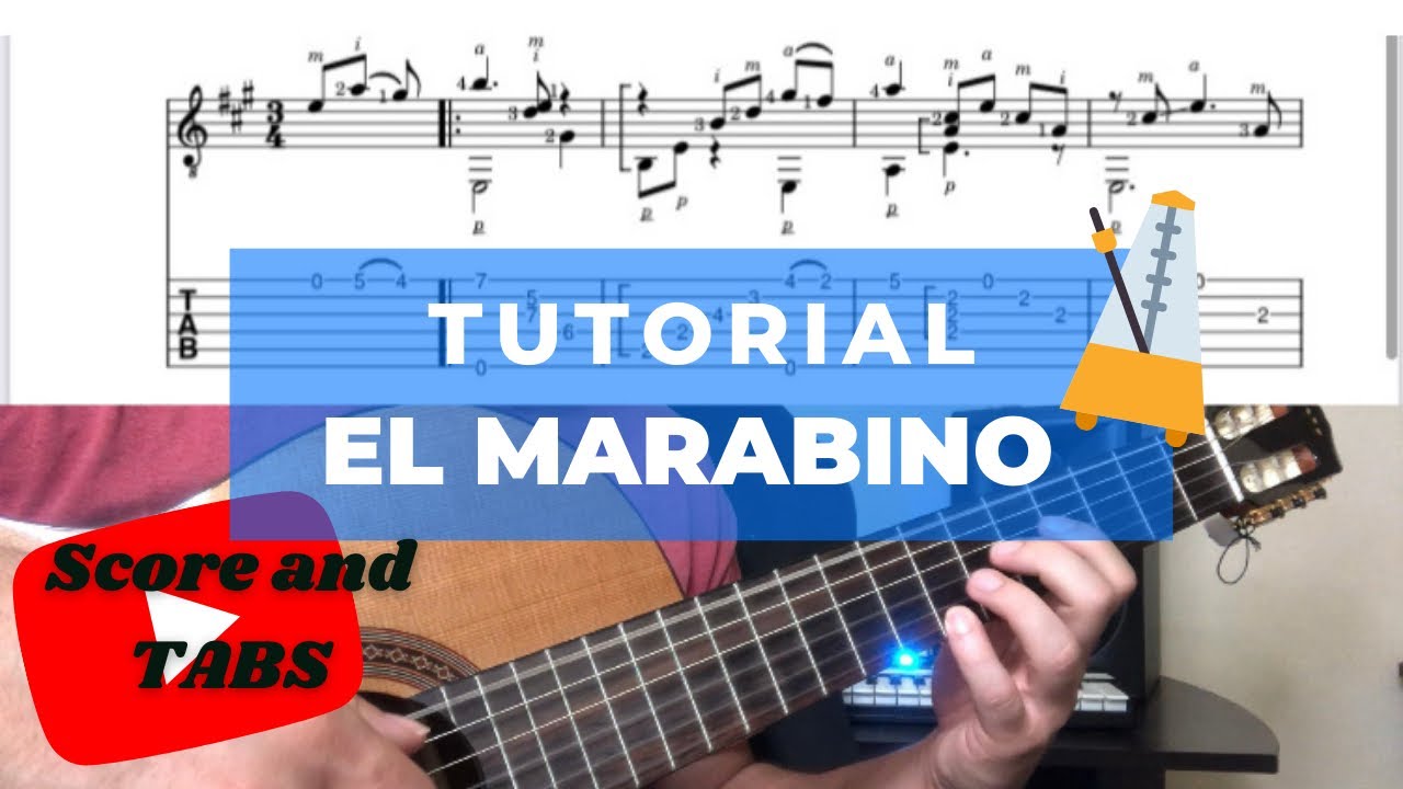 How to Play: El Marabino | Antonio Lauro | Tutorial with Score and Tabs