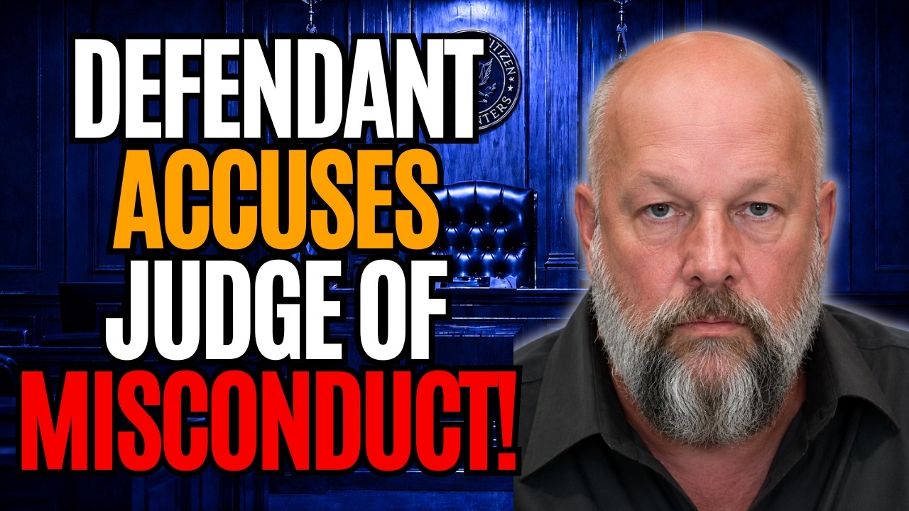 Judge Shuts Down Defendant's Misconduct Claims in Court!