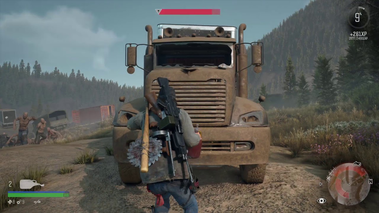 DAYS GONE Junkyard Horde WORLD RECORD Speed Run / Speedrun 54 Seconds