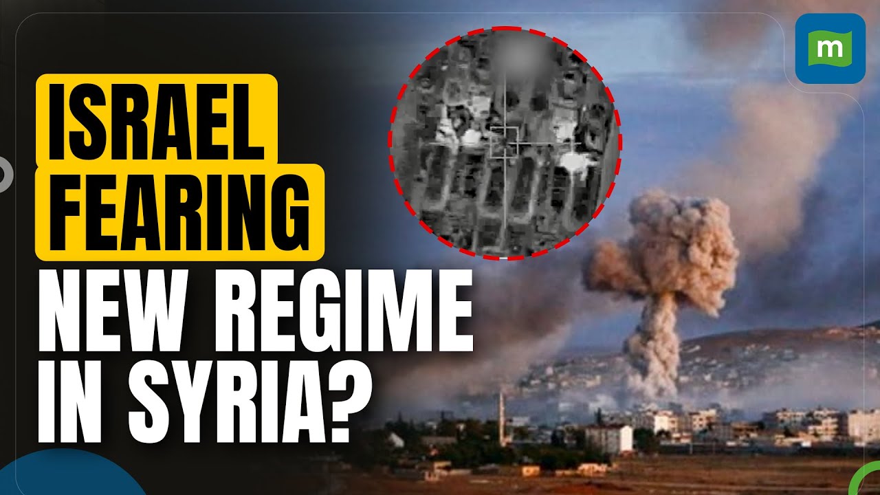Israel Launches Airstrikes on Syrian Military Sites Post-Assad Collapse | N18G