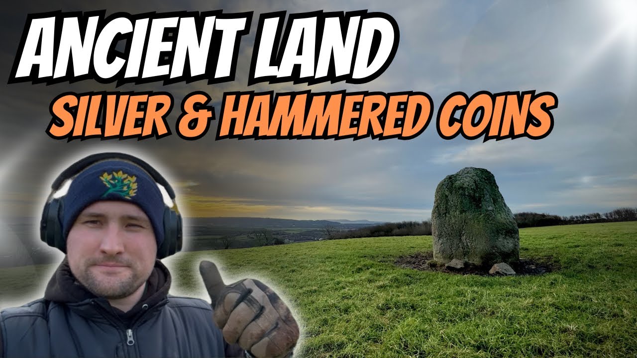 Hidden Treasure Unearthed – Silver and Hammered Coins Found Metal Detecting UK