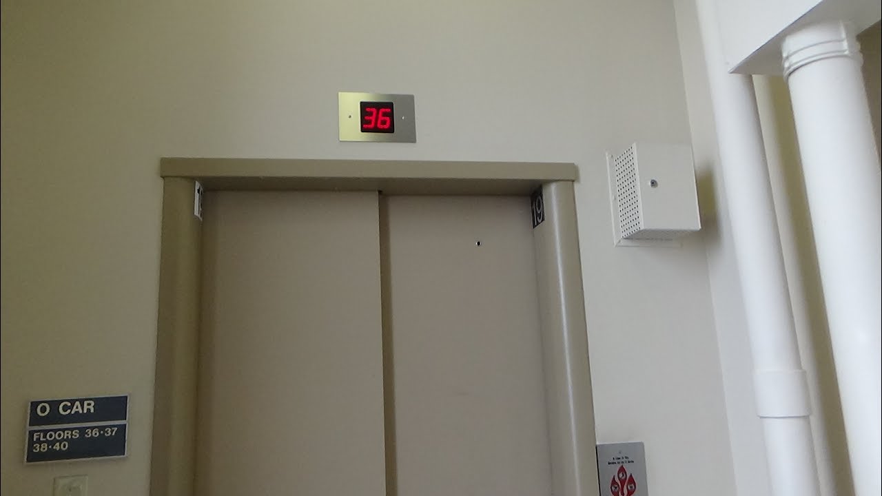 Otis Gen2 Modded Elevator (O-Car) at Cathedral of Learning, Oakland - PGH, PA