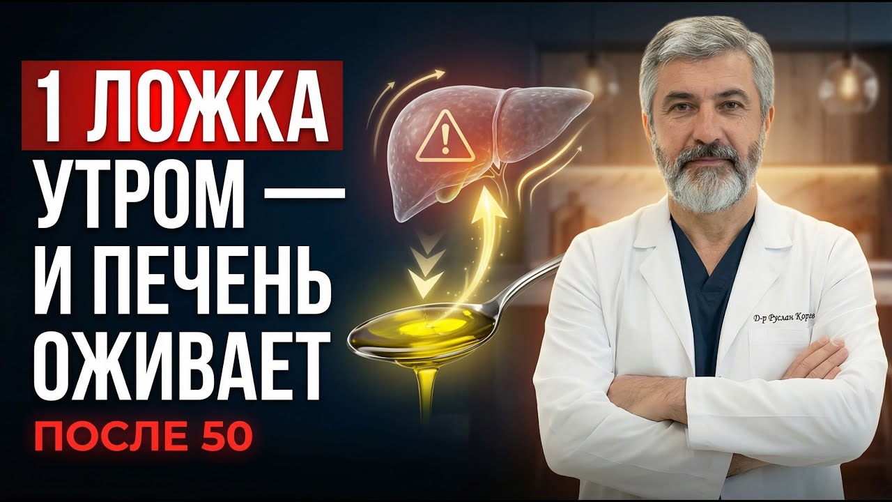 Всего 1 ЛОЖКА этого масла натощак: Печень скажет СПАСИБО!