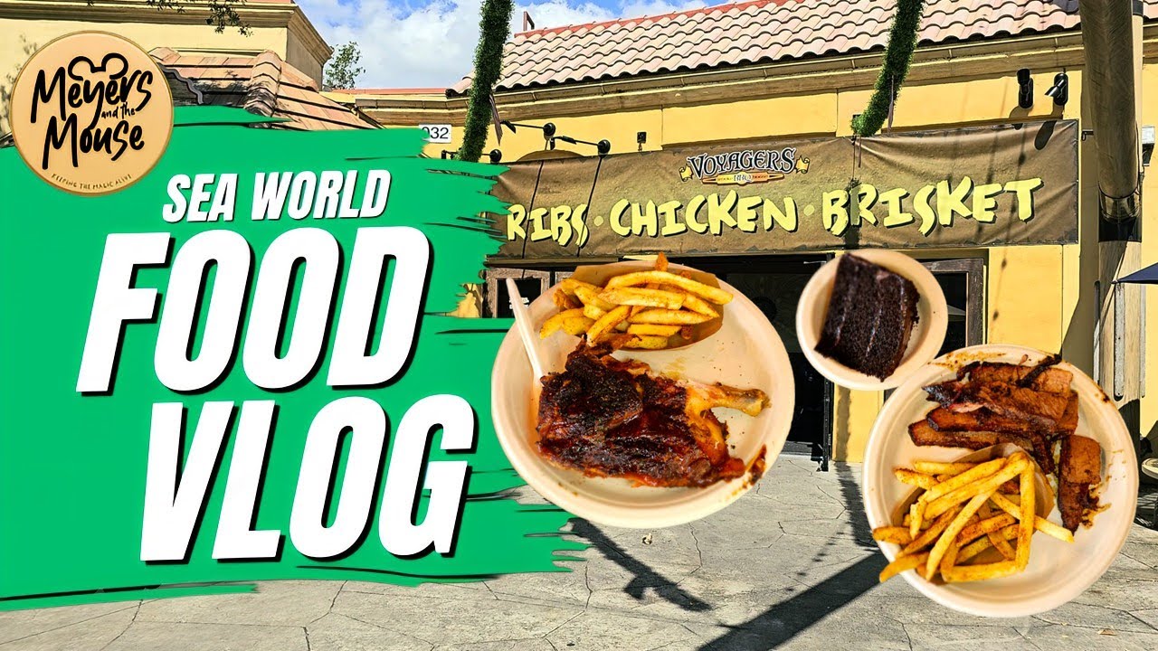 Inside SeaWorld Orlando's BEST Hidden BBQ Restaurant!