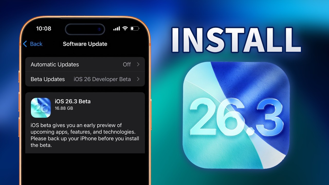 Вышла публичная бета-версия iOS 26.3 — как её установить!