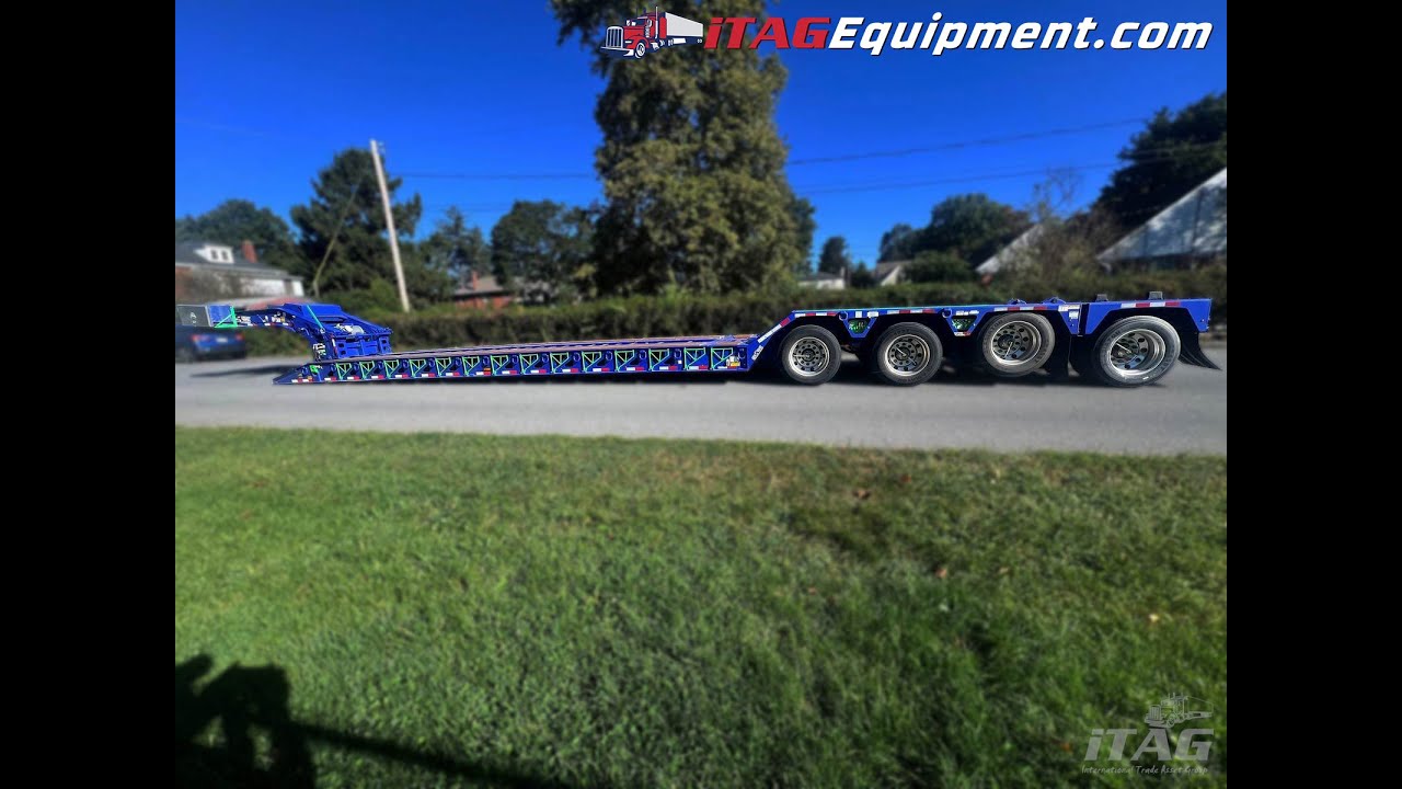 2024 Globe 55 Ton Extendable Lowboy Trailer For Sale ITAG Equipment