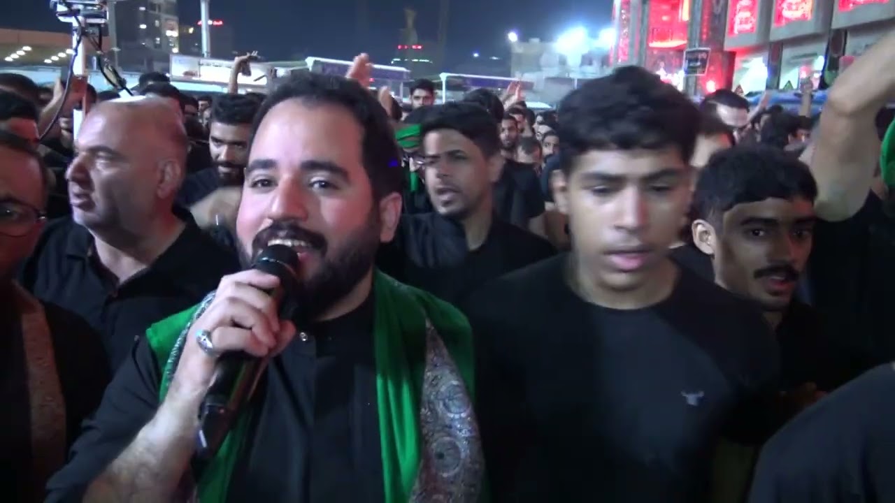 الرادود سيد احمد العلوي زنجيل اهالي البحرين  كربلاء المقدسة | ليلة 18 صفر 1445هـ