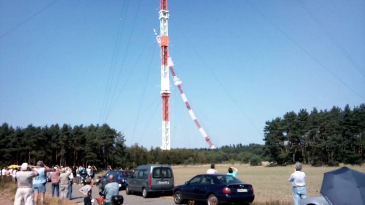 Sprengung H&ouml;hbeck Sendemast Gartow 1 HD