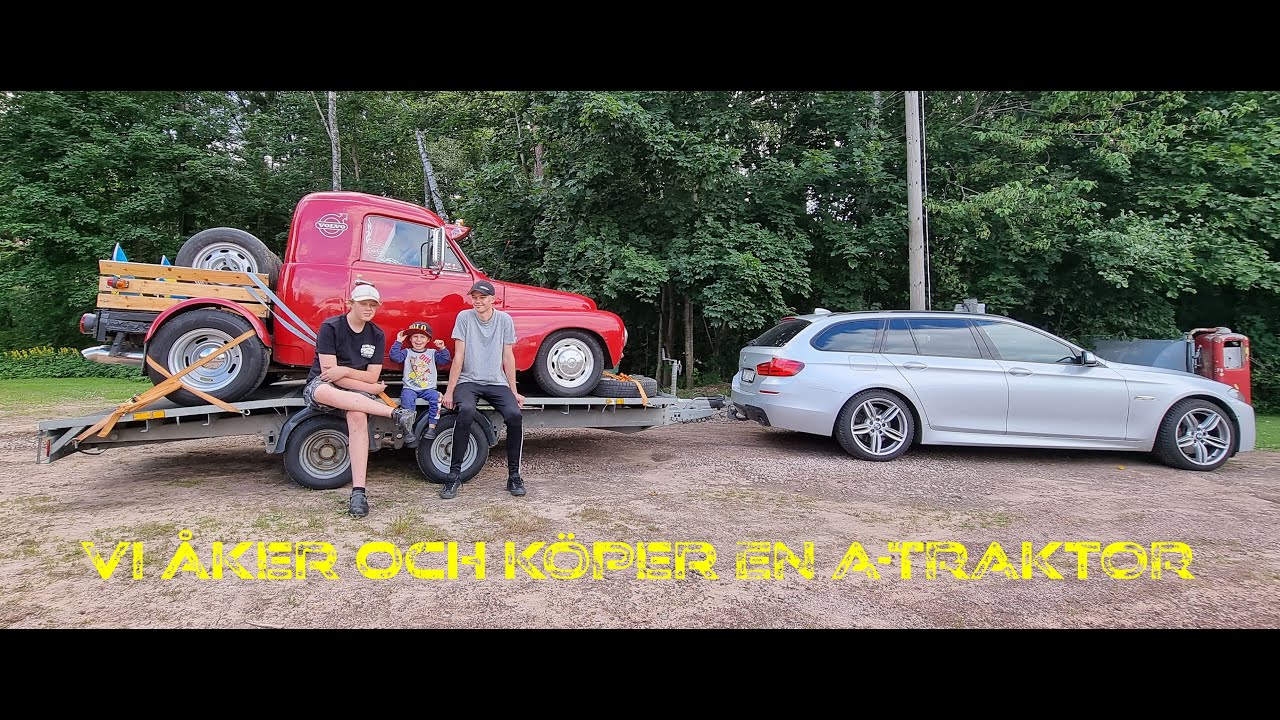 Vi åker och köper en A-traktor