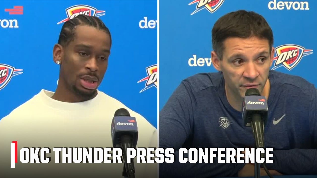 OKC Thunder’s SGA & Mark Daigneault on fatigue of the start to the season 🫩 | NBA on ESPN