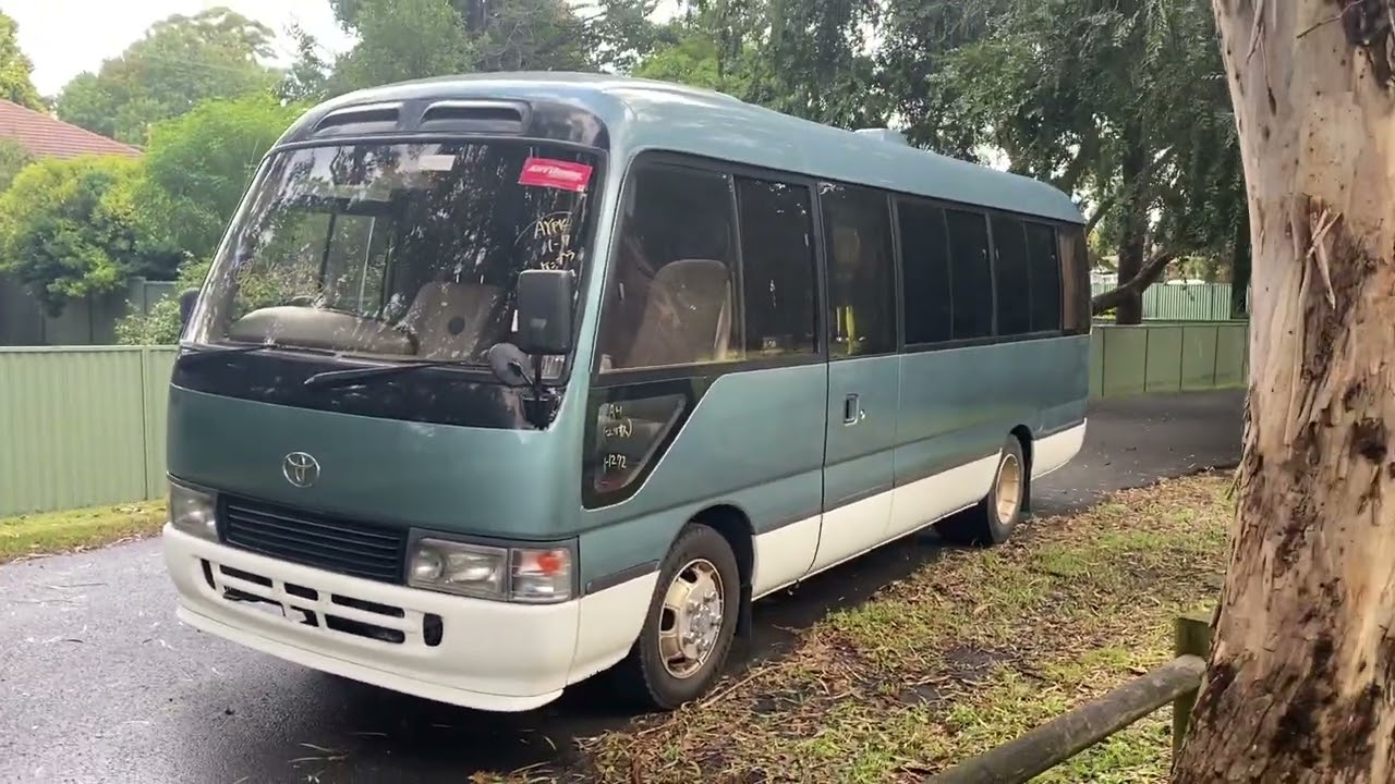 Toyota Coaster 4.2 Turbo diesel mint Condition For Sale  @ www.Edward lees.com.au