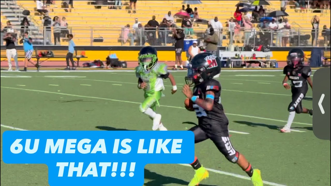 6U MEGA 🏁 CAN’T BE STOPPED!!!! 28-0 VICTORY OVER SAC DUCKS