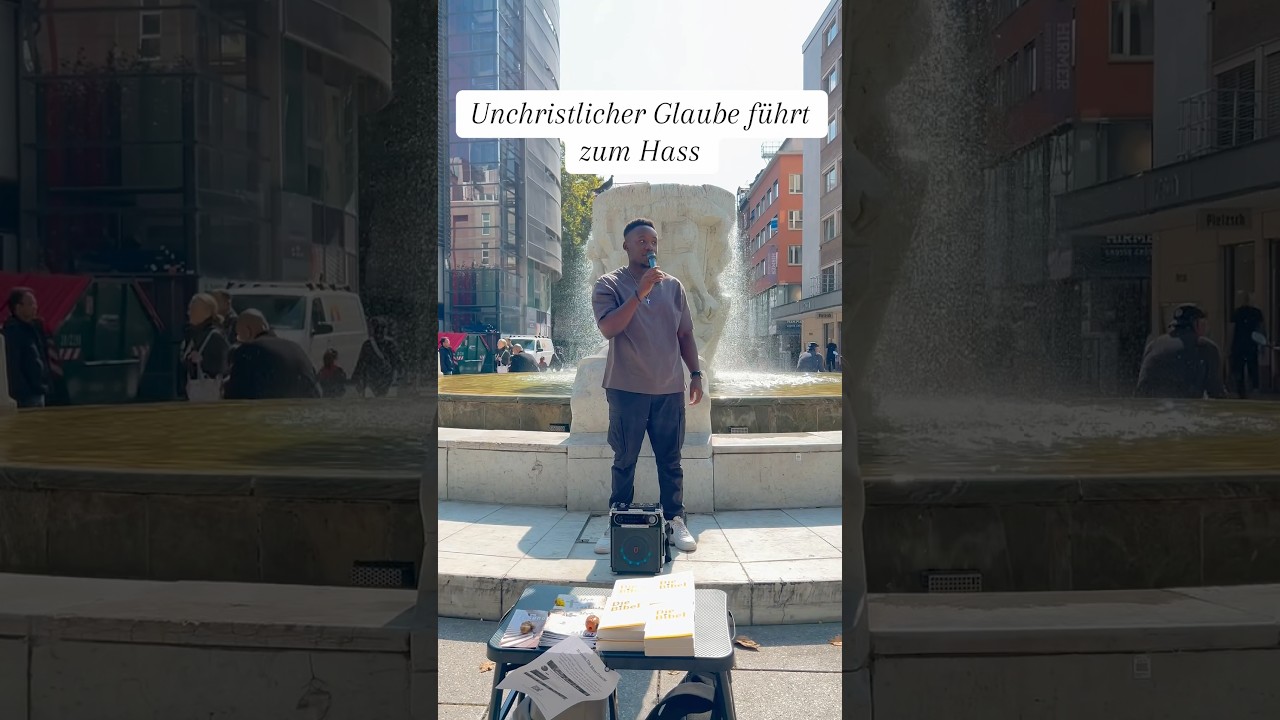 UNGLAUBE f&uuml;hrt zu HASS🤬✝️ #jesus #jesuschristus #christentum #evangelium #evangelism #glaube #hater