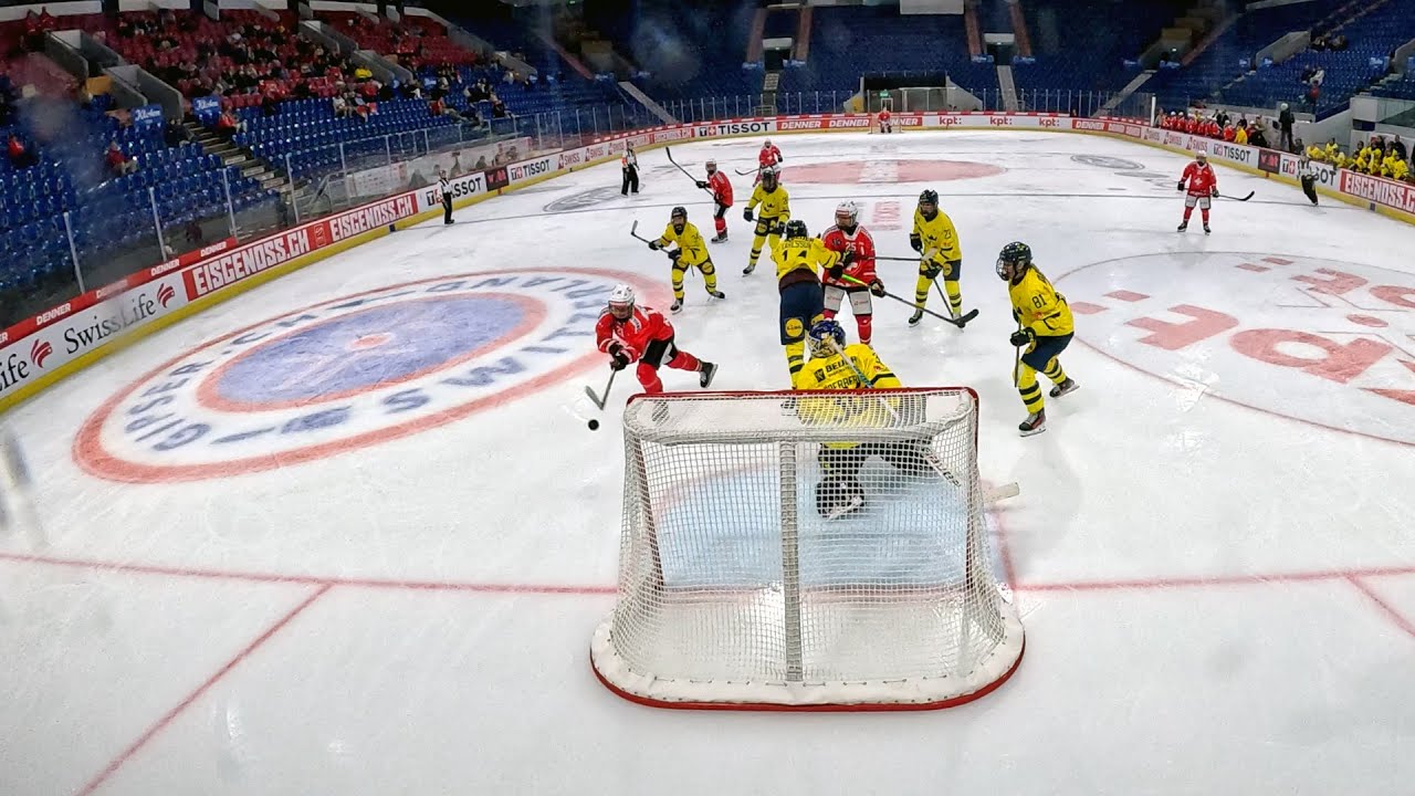 Die Tore vom 4:0 der Schweiz gegen Schweden, WEHT Kloten, 28.08.2025