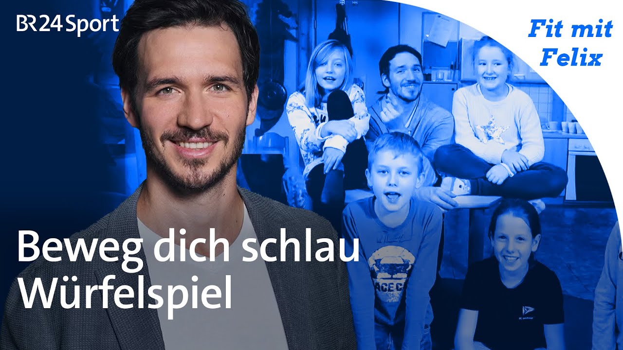 Fit mit Felix: Beweg Dich schlau - Würfelspiel | BR24Sport