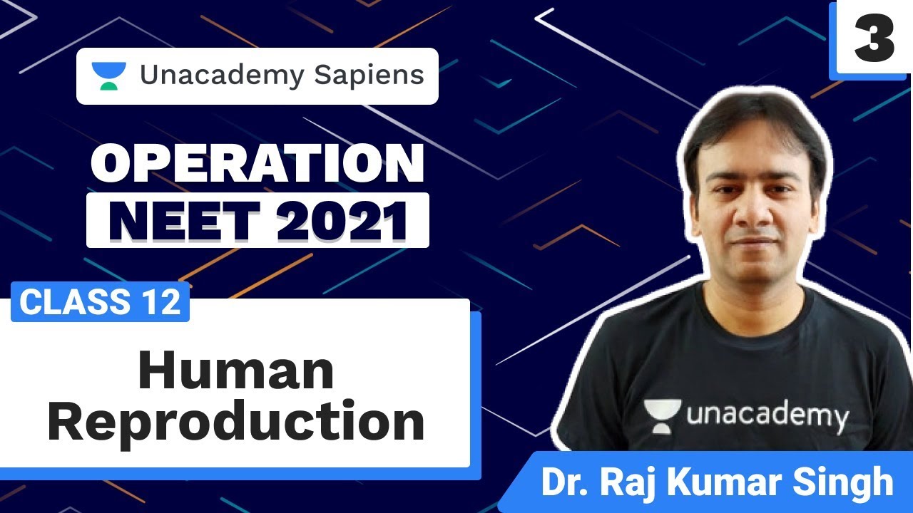 Operation NEET 2021 | Human Reproduction L 3 | Class 12 | Dr. Raj Kumar Singh
