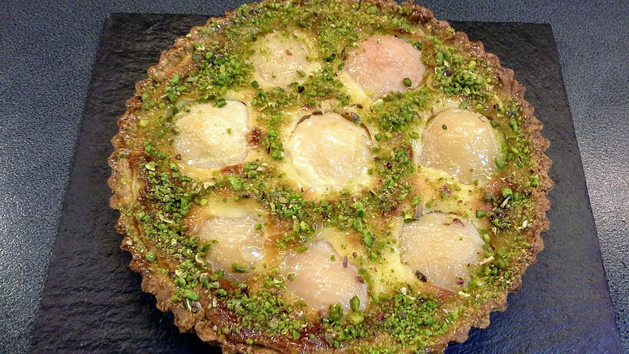 Tarte au poire طارطة الفلان بالاجاص من أروع والد مايكون وبشكل حصري علي قناتي