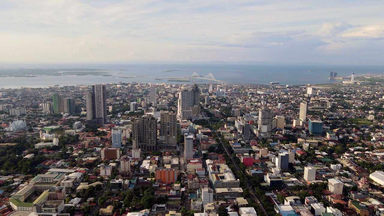 Cebu City drone view - Sept. 2023