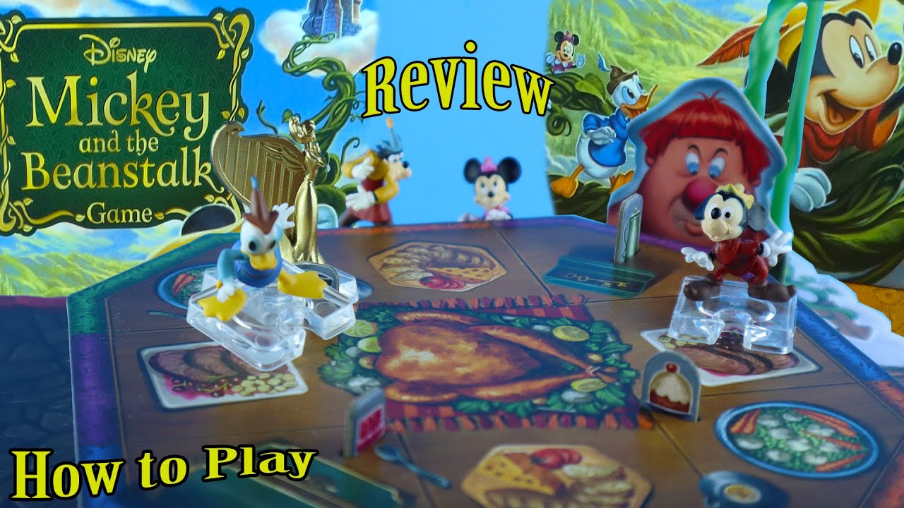 Обзор настольной игры Disney «Микки и бобовый стебель» и как играть