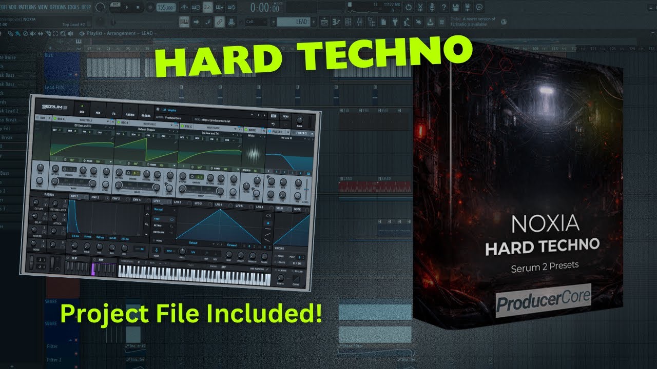 NOXIA - Hard Techno (Serum 2 Presets + Project File)