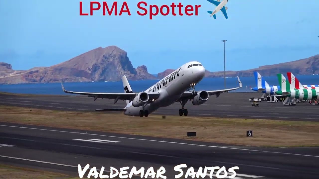 15 TAKEOFF'S ON RW23 VIEW AT RW05 at Madeira Airport ✈️