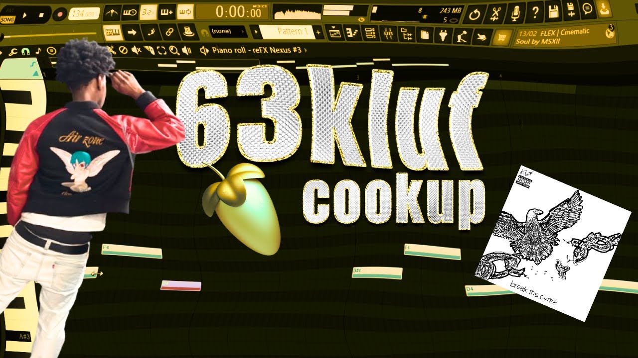 making a bankroll fresh type beat from scratch in fl studio | 63kluf cookup
