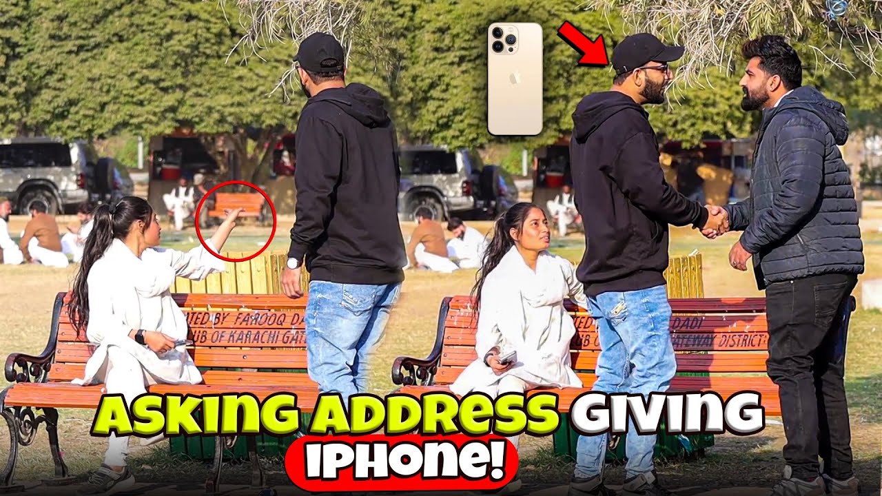 Asking Address Giving iPhone | Prank in Pakistan | Humanitarians Mini