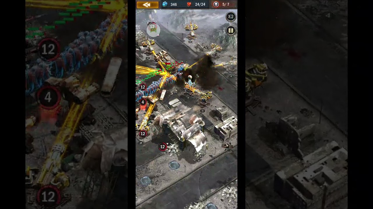 Age of Z Origins Tower Defence Level 21 Hard 에이지 오브 제트 방어탑 어려운 21