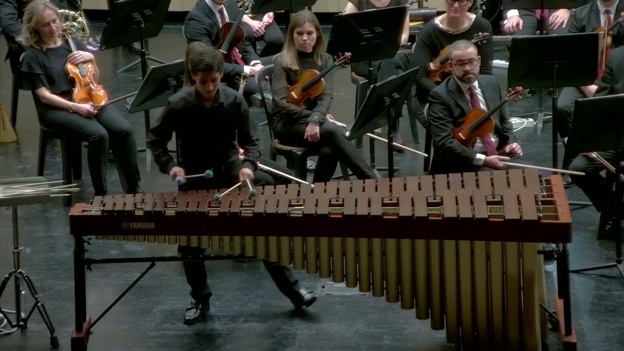 Concert Encore No.1 for marimba solo. José Antonio Moreno.